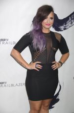 DEMI LOVATO at Logo TV