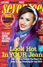 DEMI LOVATO in Seventeen Magazine, August 2014 Issue