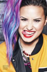 DEMI LOVATO in Seventeen Magazine, August 2014 Issue