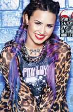 DEMI LOVATO in Seventeen Magazine, August 2014 Issue