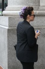 DEMI LOVATO Out in New York 2706