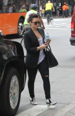 DEMI LOVATO Out in New York 2706