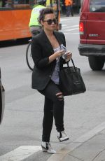 DEMI LOVATO Out in New York 2706
