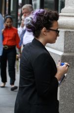 DEMI LOVATO Out in New York 2706