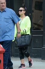 DEMI LOVATO Out in New York 2906
