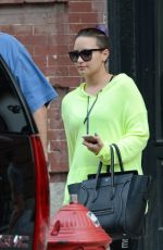 DEMI LOVATO Out in New York 2906