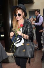 DEMI LOVATO Outside Her Hotel in London