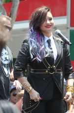 DEMI LOVATO Performs at 2014 Pride Parade in West Hollywood