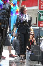 DEMI LOVATO Performs at 2014 Pride Parade in West Hollywood