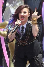 DEMI LOVATO Performs at 2014 Pride Parade in West Hollywood