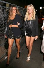 DENISE VAN OUTEN and AMANDA BYRAM at Gilgamesh Nightclub