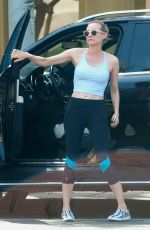 DIANE KRUGER Arrives at a Gym in Los Angeles