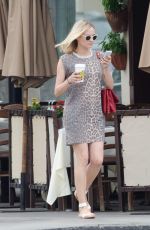 DIANE KRUGER in Summer Dress Out in Beverly Hills