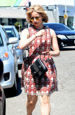 DIANNA AGRON in Sundress Out and About in Los Angeles