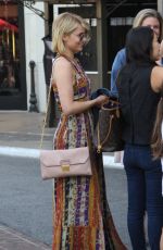 DIANNA AGRON Out amd About in West Hollywood 1406