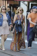 DIANNA AGRON Out amd About in West Hollywood 1406