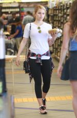 DIANNA AGRON Shopping at Erewhon Market in Hollywood