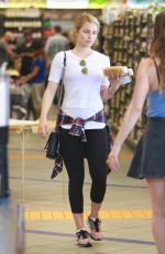 DIANNA AGRON Shopping at Erewhon Market in Hollywood