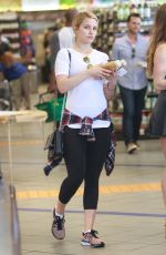 DIANNA AGRON Shopping at Erewhon Market in Hollywood
