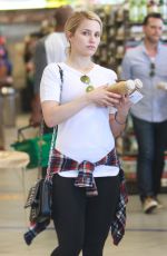 DIANNA AGRON Shopping at Erewhon Market in Hollywood