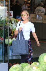 DIANNA AGRON Shopping at Erewhon Market in Los Angeles