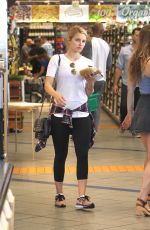 DIANNA AGRON Shopping at Erewhon Market in Los Angeles