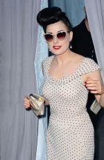 DITA VON TEESE at 2014 Hollywood Bowl Opening Might and Hall of Fame Inductions