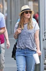 DREW BARRYMORE Out and About in New York 2406