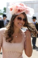 ELIZABETH HURLEY at Toyal Ascot