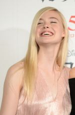 ELLE FANNING and ANGELINA JOLIE at Maleficent Press Conference in Tokyo