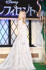 ELLE FANNING at Maleficent Premier in Tokyo