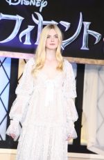 ELLE FANNING at Maleficent Premier in Tokyo