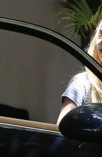 ELLE FANNING Out amd About in West Hollwood 1506