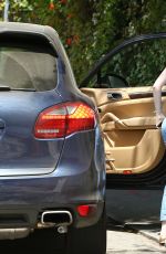 ELLE FANNING Out amd About in West Hollwood 1506