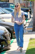 ELLE FANNING Out amd About in West Hollwood 1506