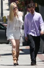 ELLE FANNING Out and About in Los Feliz