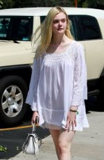 ELLE FANNING Out and About in New York 0606