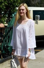 ELLE FANNING Out and About in New York 0606