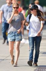 ELLEN PAGE and KATE MARA Out in New York