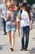 ELLEN PAGE and KATE MARA Out in New York