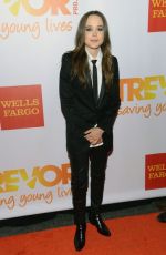 ELLEN PAGE at The Trevor Project’s 2014 Trevorline in New York