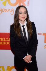 ELLEN PAGE at The Trevor Project’s 2014 Trevorline in New York