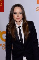 ELLEN PAGE at The Trevor Project’s 2014 Trevorline in New York