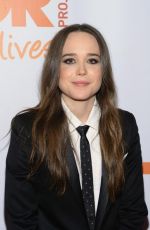 ELLEN PAGE at The Trevor Project’s 2014 Trevorline in New York