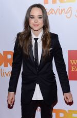 ELLEN PAGE at The Trevor Project’s 2014 Trevorline in New York
