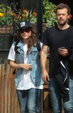 ELLEN PAGE Out and About in New York