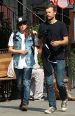 ELLEN PAGE Out and About in New York