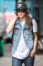 ELLEN PAGE Out and About in New York
