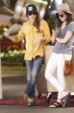 ELLEN PAGE Out for Shopping at the Grove in Los Angeles