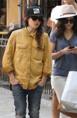 ELLEN PAGE Out for Shopping at the Grove in Los Angeles